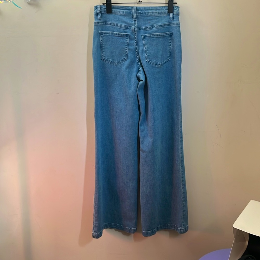 ✨🆕BNWT!SOLD OUT!Dolls Kill X Daria Wide Legged Jeans! Sz Small!NEVER WORN!RARE✨ - Picture 15 of 16